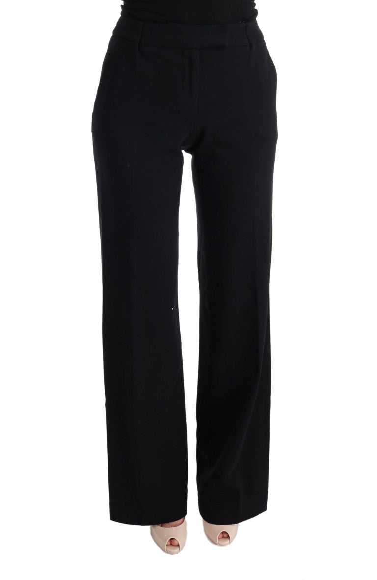 Формальні штани Ermanno Scervino Chic Black Bootcut