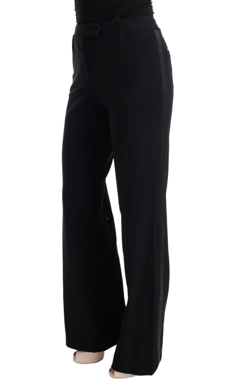 Формальні штани Ermanno Scervino Chic Black Bootcut