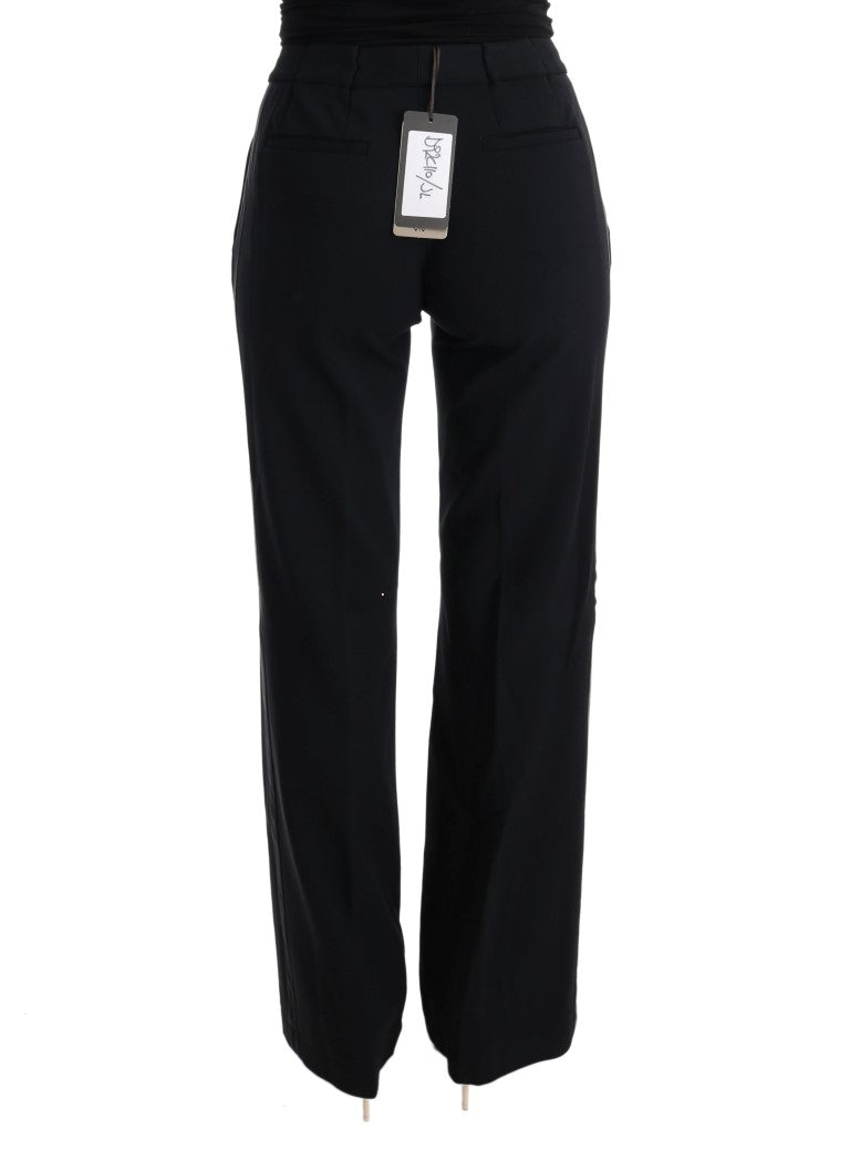 Формальні штани Ermanno Scervino Chic Black Bootcut