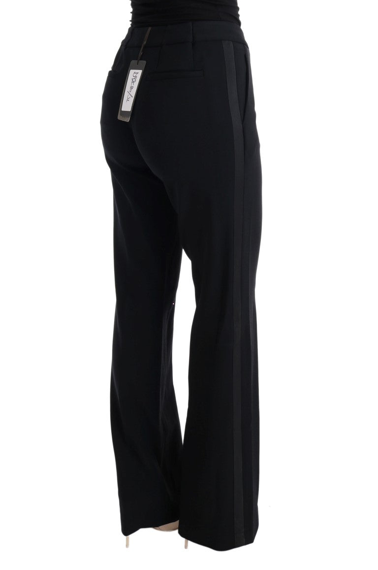 Формальні штани Ermanno Scervino Chic Black Bootcut