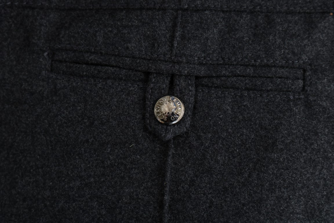 Ermanno Scervino Шикарні сірі повсякденні вузькі штани