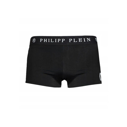 Чоловічі купальники з чорного поліаміду Philipp Plein
