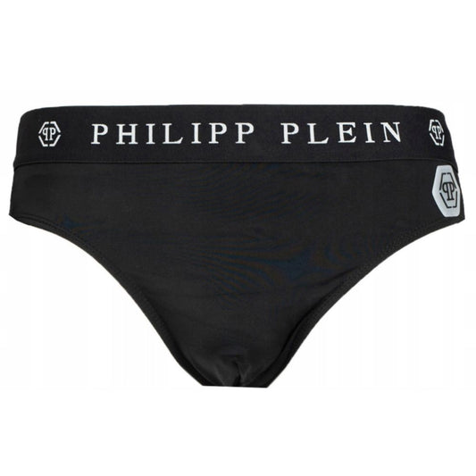 Чоловічі купальники з чорного поліаміду Philipp Plein