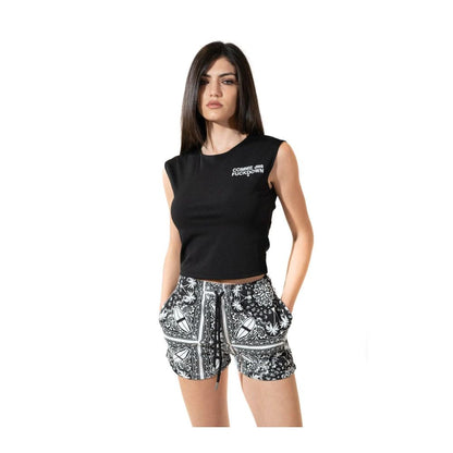 Бавовняні шорти Comme Des Fuckdown Chic Monochrome Palms