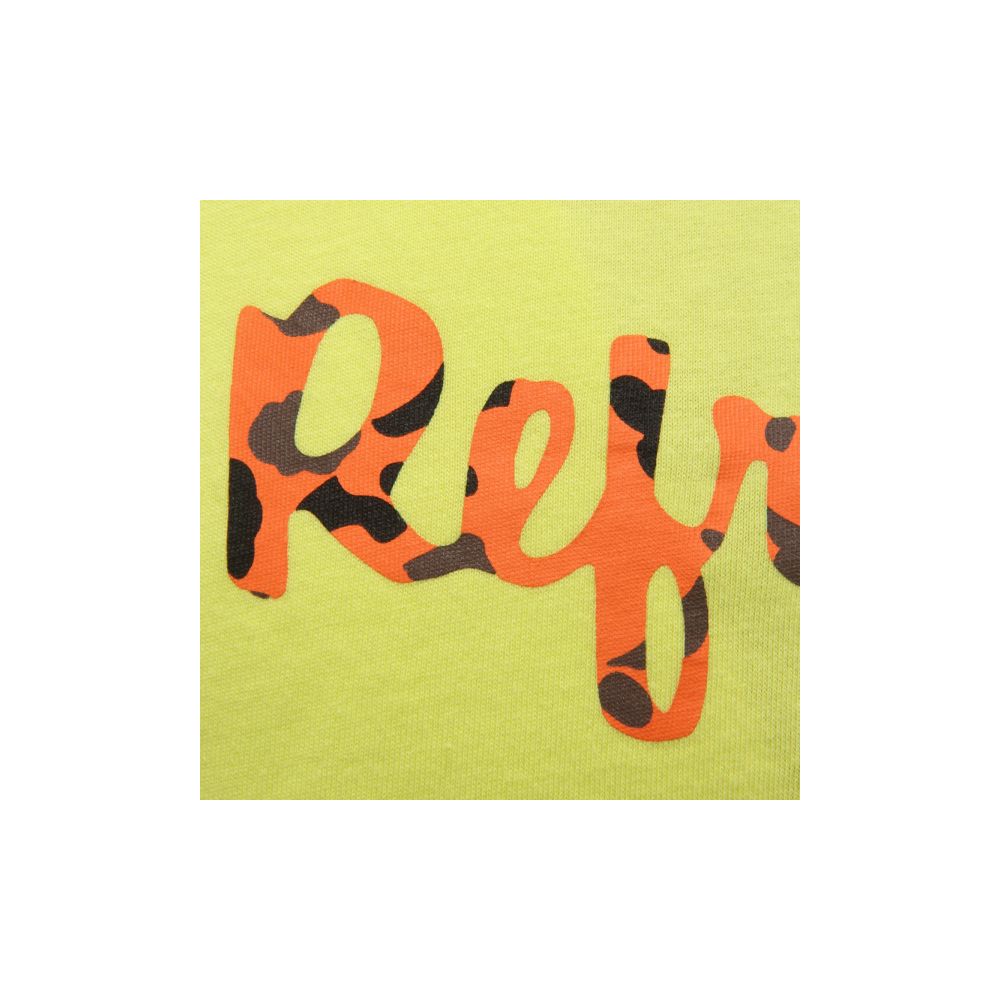 Футболка Refrigiwear Sunshine Yellow з круглим вирізом і логотипом