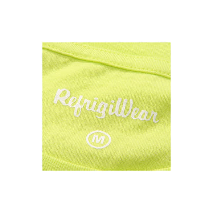 Футболка Refrigiwear Sunshine Yellow з круглим вирізом і логотипом