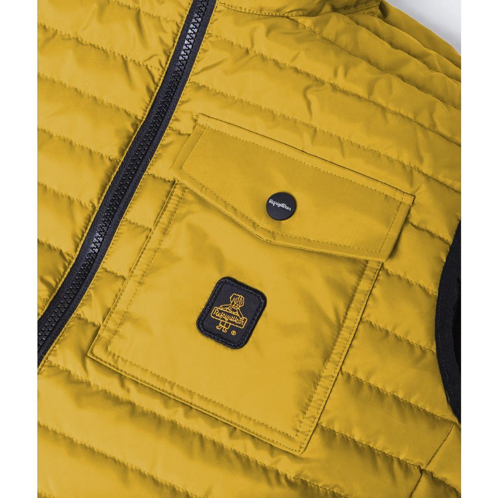 Жовтий поліестеровий чоловічий жилет Refrigiwear