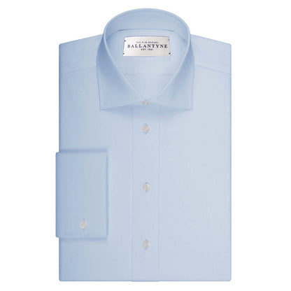 Бавовняна чоловіча сорочка Ballantyne Light Blue