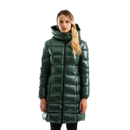 Refrigiwear Зелена поліестерова жіноча куртка