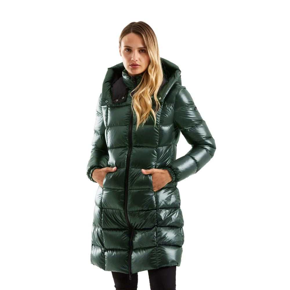 Refrigiwear Зелена поліестерова жіноча куртка