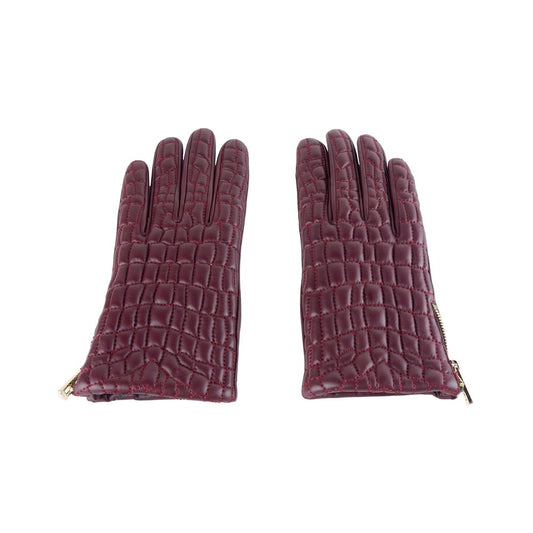Жіноча рукавичка Cavalli Class Red Lambskin