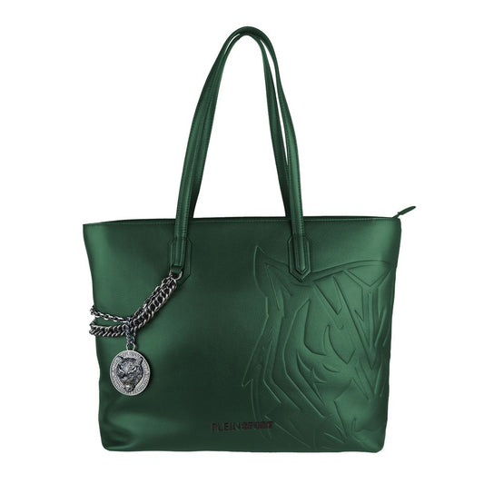 Жіноча сумка через плече Plein Sport Green з поліетилену