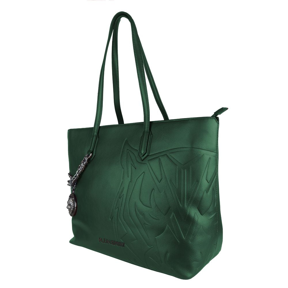 Жіноча сумка через плече Plein Sport Green з поліетилену