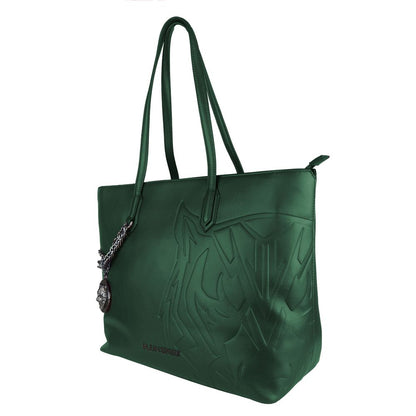 Жіноча сумка через плече Plein Sport Green з поліетилену