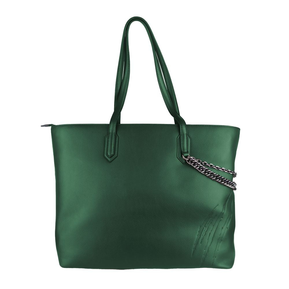 Жіноча сумка через плече Plein Sport Green з поліетилену