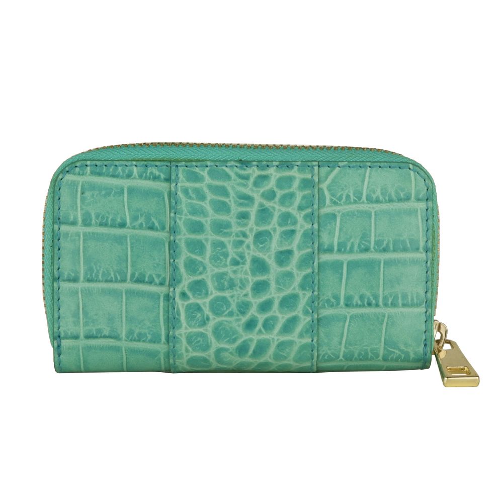 Жіночий брелок Cavalli Class Light Blue з телячої шкіри
