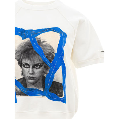 Шикарний білий бавовняний топ Maison Margiela для любителів стилю
