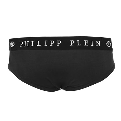 Чоловіча коротка сумка-боксер Philipp Plein Black Cotton