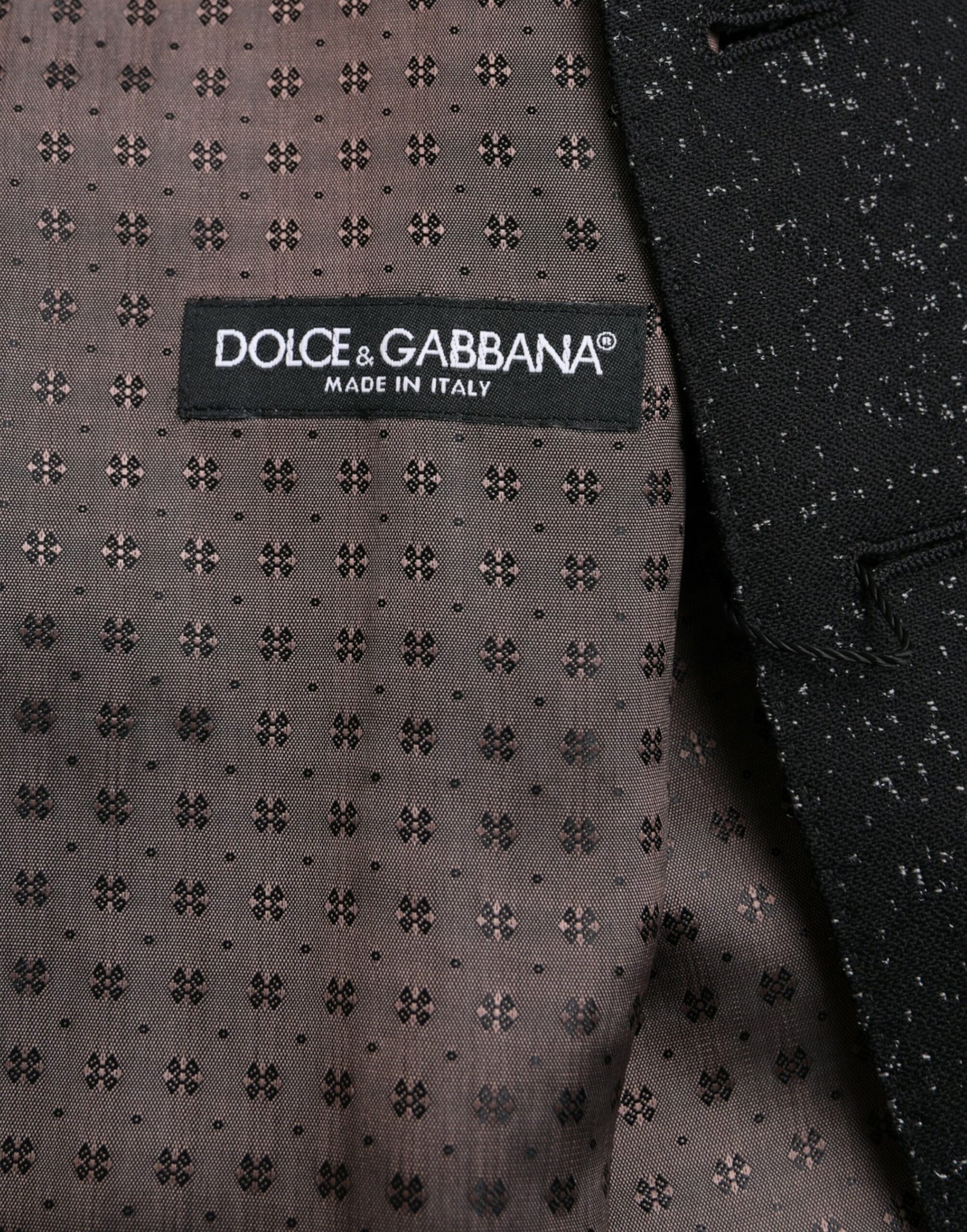 Dolce &amp; Gabbana. Чорно-коричневий шовковий жилет. Урочистий жилет
