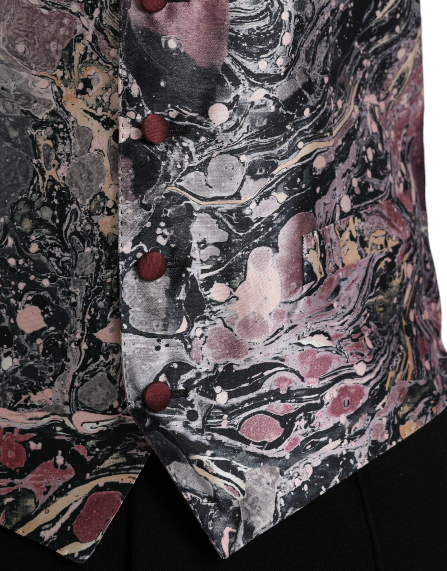 Жилет Dolce &amp; Gabbana Multicolor Galaxy Silk Waistcoat