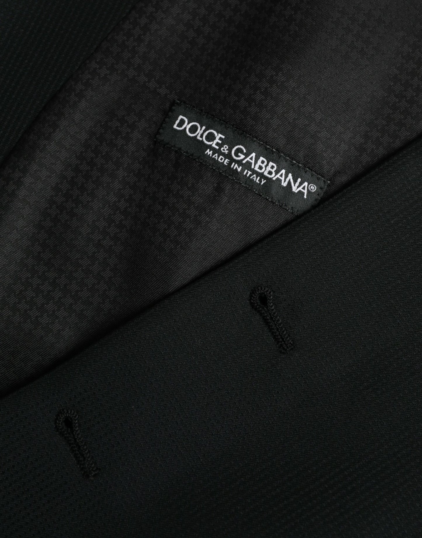 Dolce &amp; Gabbana. Чорна вовняна жилетка. Урочистий жилет