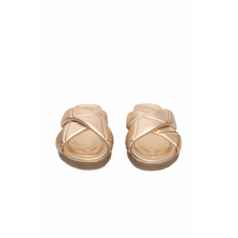 Жіночі босоніжки Cerruti 1881 Beige з овчини