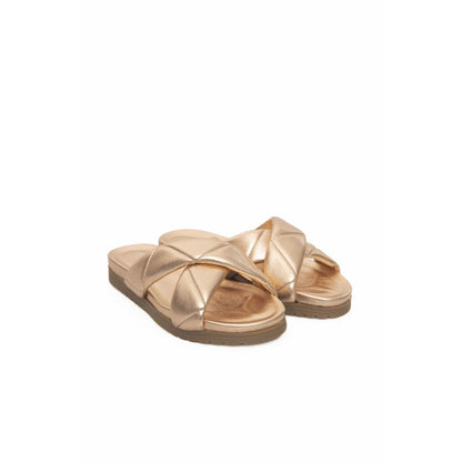 Жіночі босоніжки Cerruti 1881 Beige з овчини