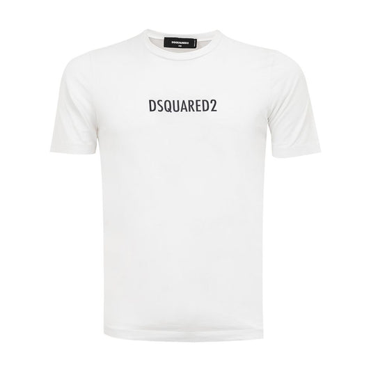 Dsquared² Елегантний білий бавовняний топ для стильних жінок