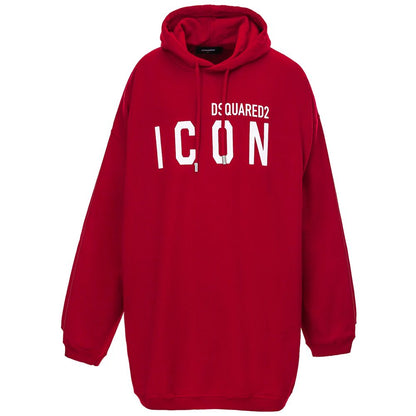 Червоний бавовняний светр Dsquared²
