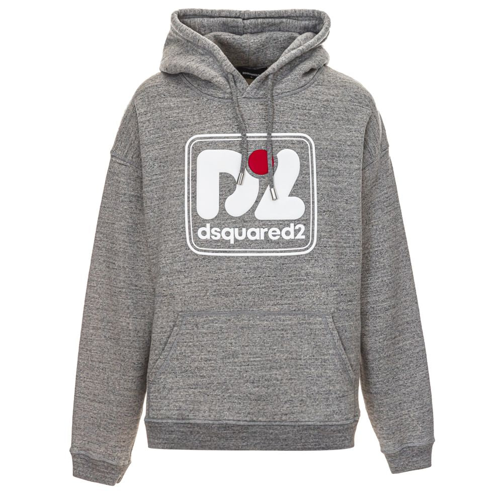 Сірий бавовняний светр Dsquared²