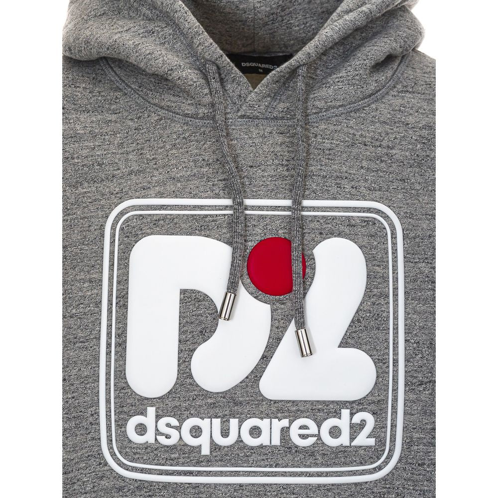 Сірий бавовняний светр Dsquared²