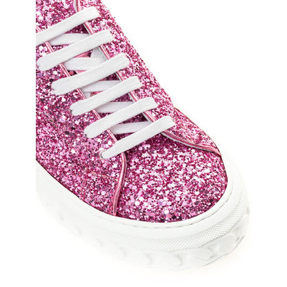 Шкіряні кросівки Casadei Fuchsia Elegance