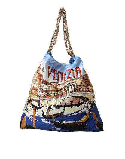 Жіноча багатобарвна полотняна сумка Dolce &amp; Gabbana Venezia