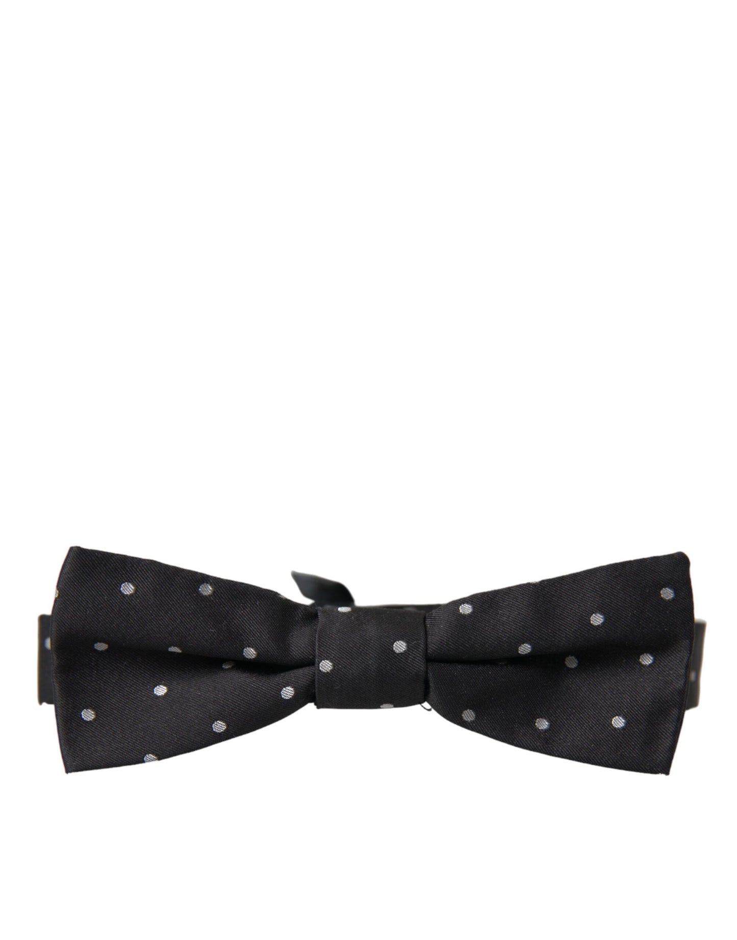 Чоловіча краватка-метелик Dolce &amp; Gabbana Black White в горошок