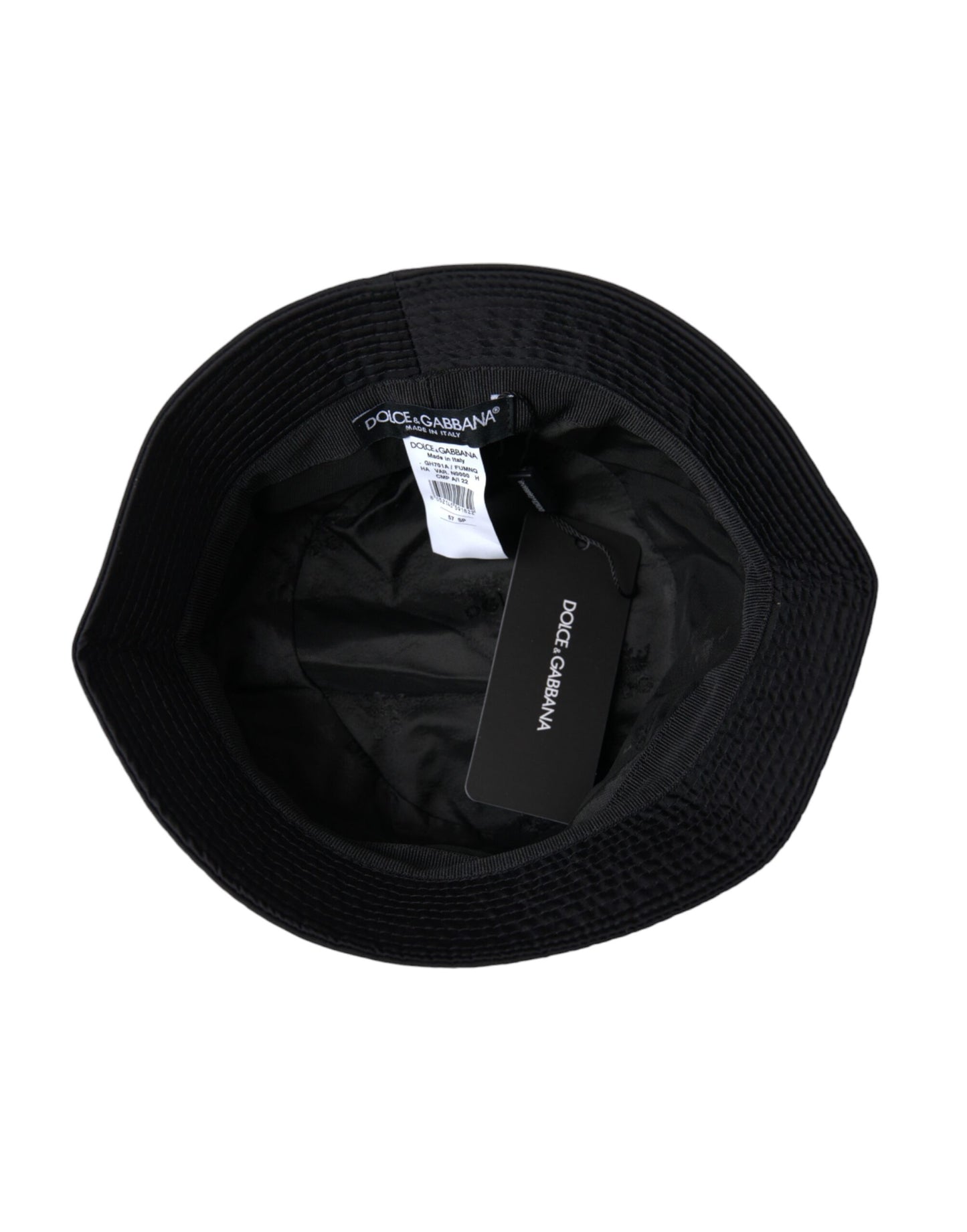 Чоловічий капелюх із широкими полями Dolce &amp; Gabbana Black