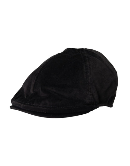 Чоловіча бавовняна газетна шапка Dolce &amp; Gabbana Black Crown