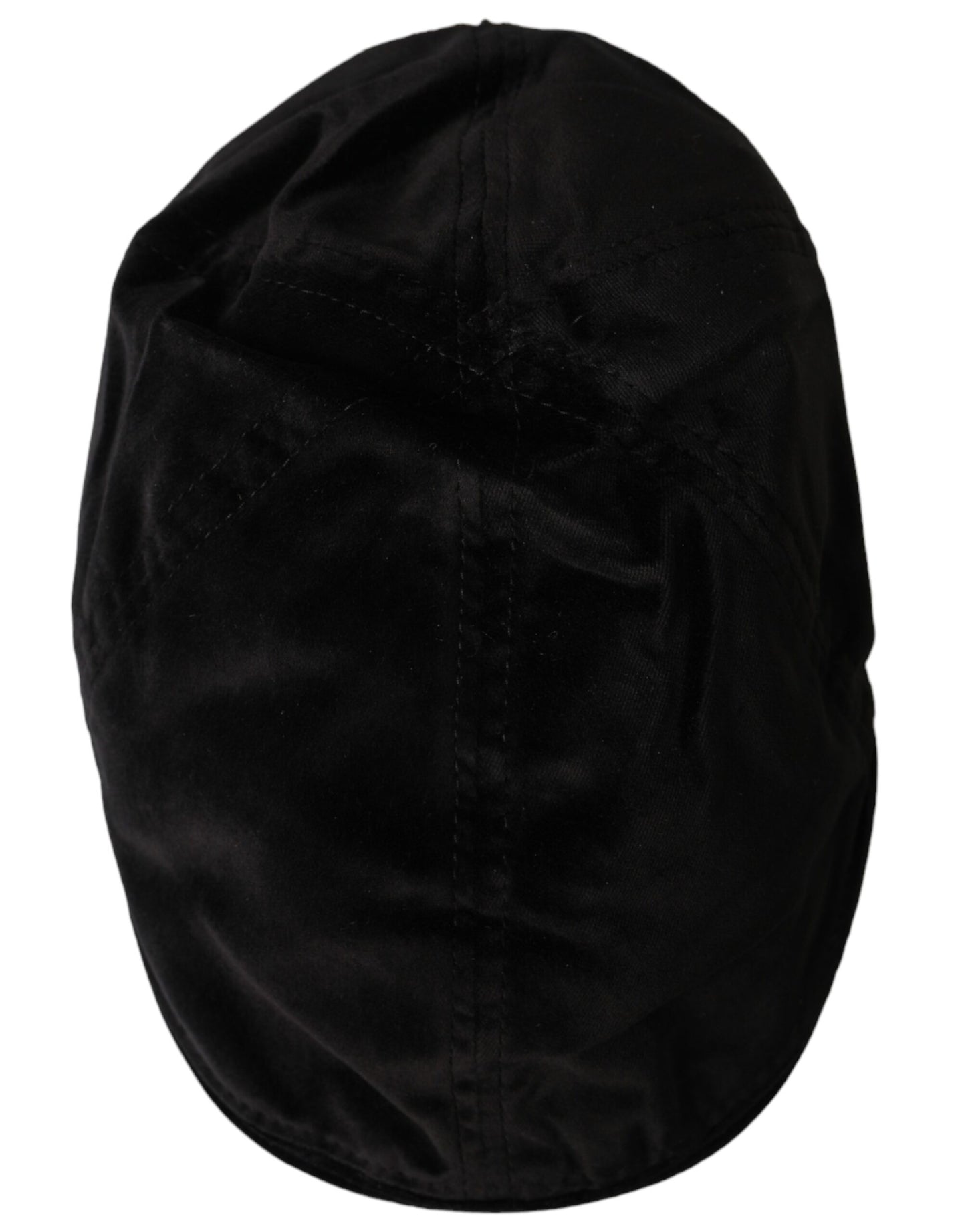 Чоловіча бавовняна газетна шапка Dolce &amp; Gabbana Black Crown