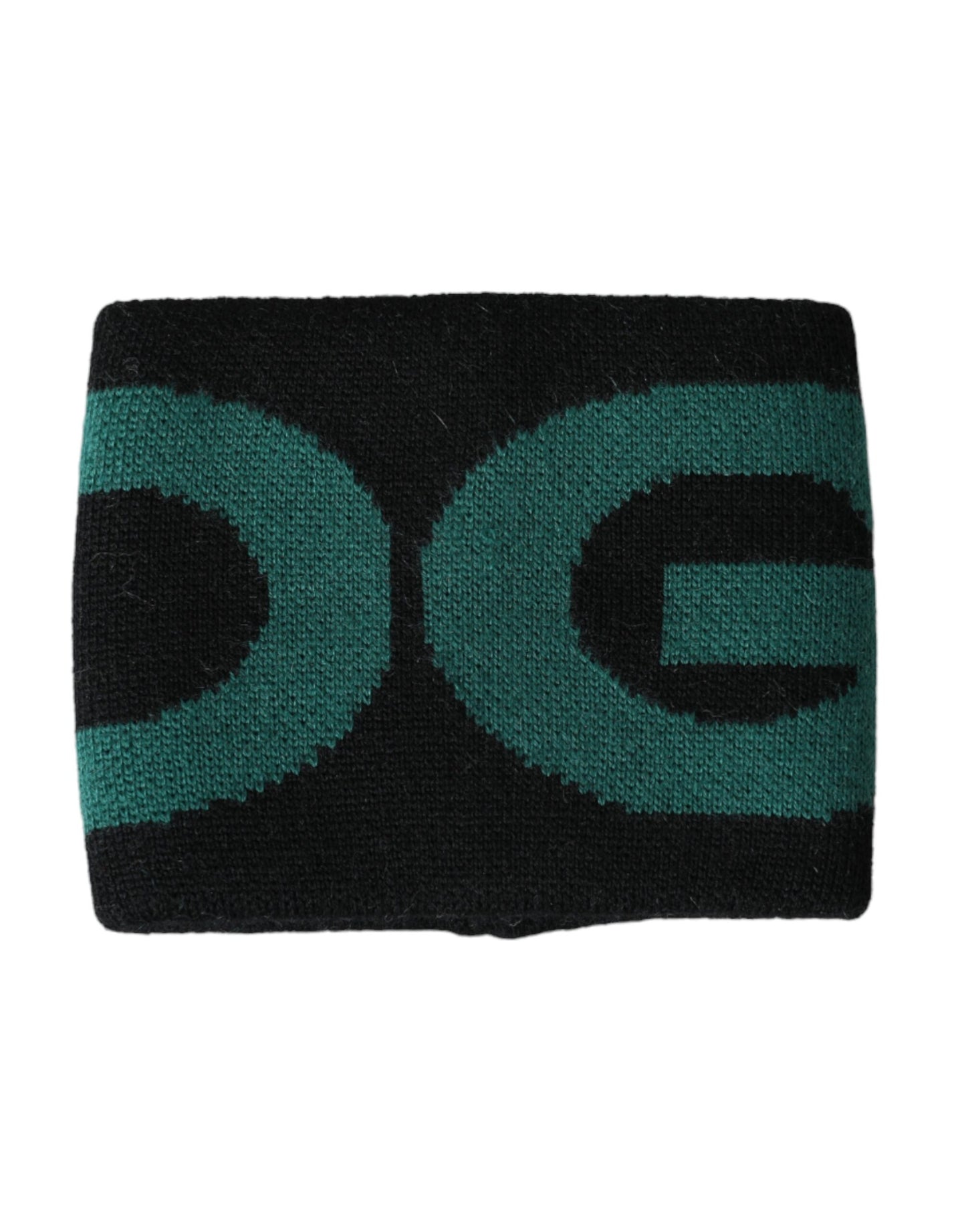Чорно-зелений вовняний логотип Dolce &amp; Gabbana #DGMILLENNIALS Браслет