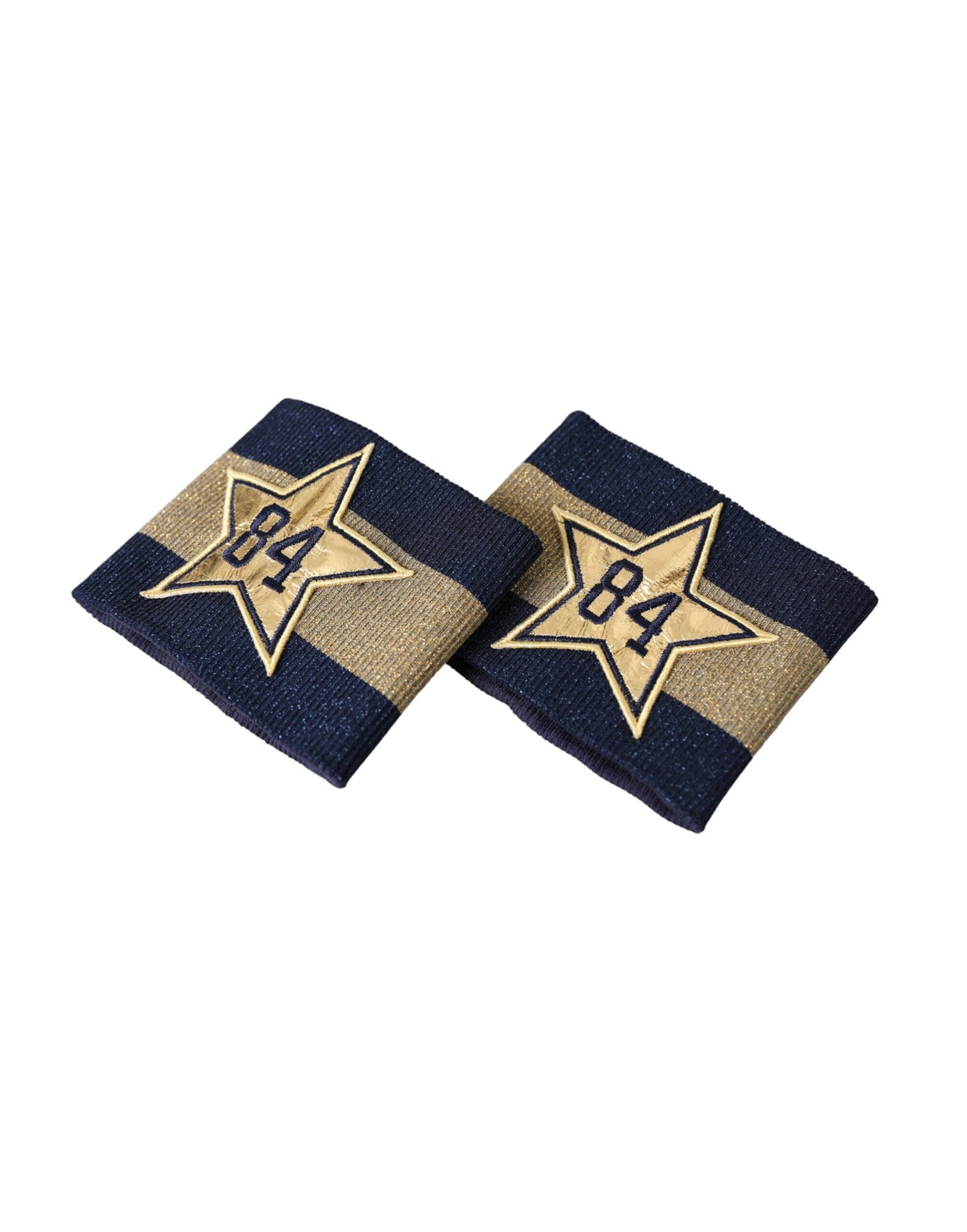 Браслет Dolce &amp; Gabbana Black Gold Logo Star 84 з віскози