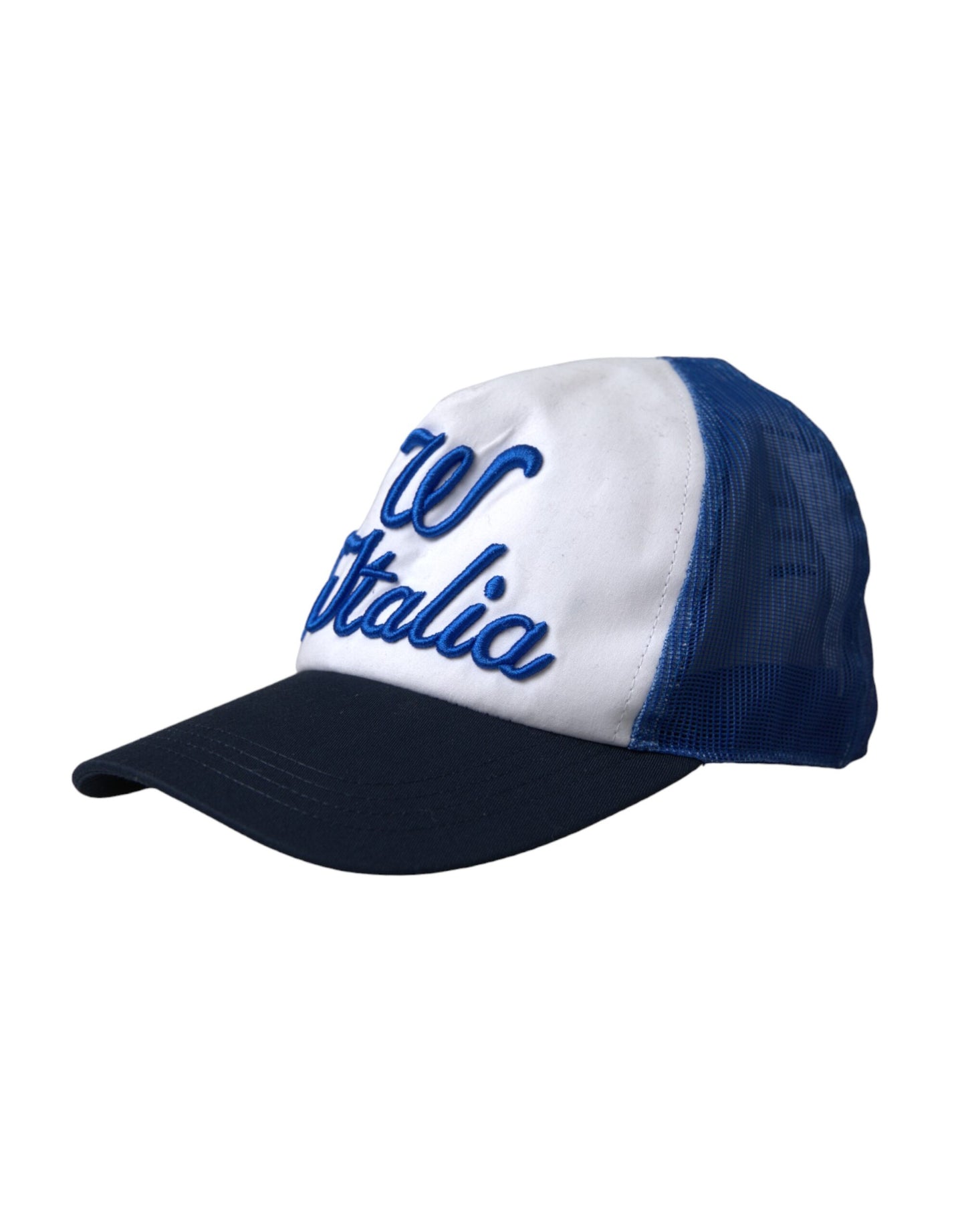 Бейсболка Dolce &amp; Gabbana Blue White Black Italia Mesh