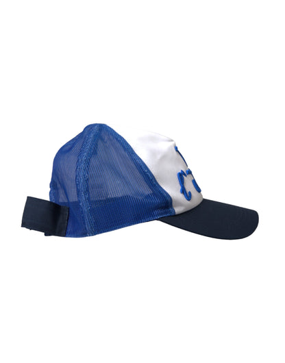 Бейсболка Dolce &amp; Gabbana Blue White Black Italia Mesh