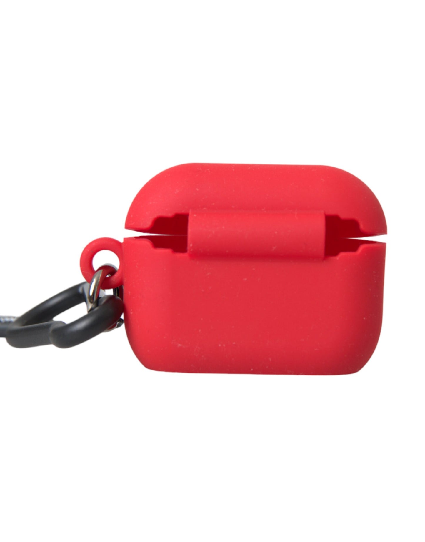 Чохол для Airpods з тисненням логотипу Dolce &amp; Gabbana Red Silicone Rubber