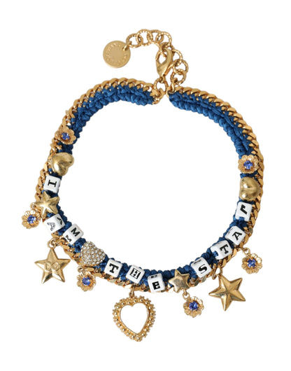 Золотий латунний ланцюжок Dolce &amp; Gabbana, я браслет із зіркою