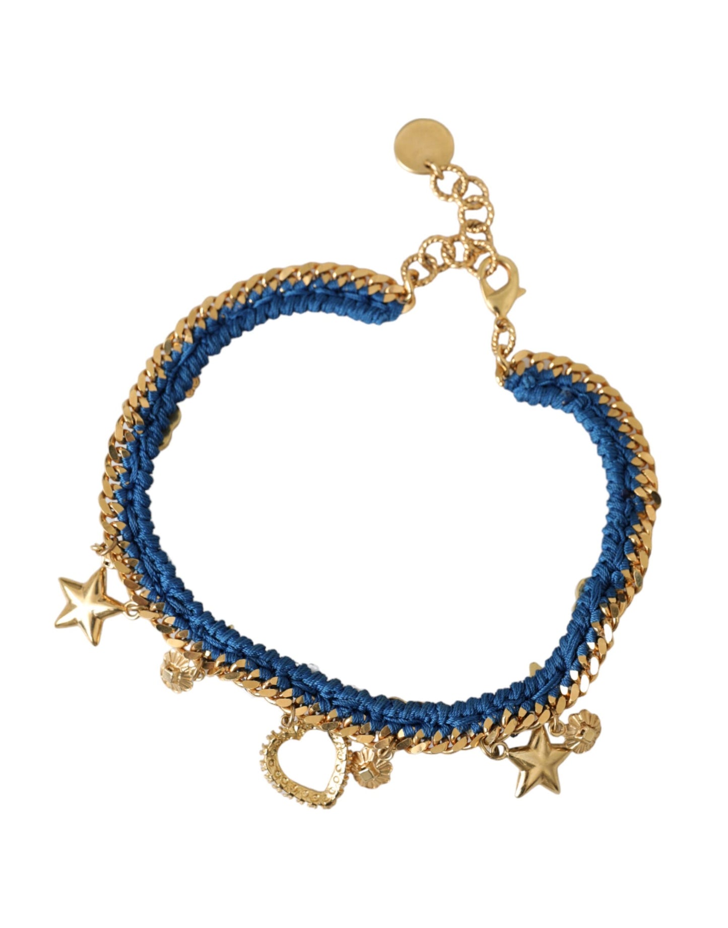 Золотий латунний ланцюжок Dolce &amp; Gabbana, я браслет із зіркою