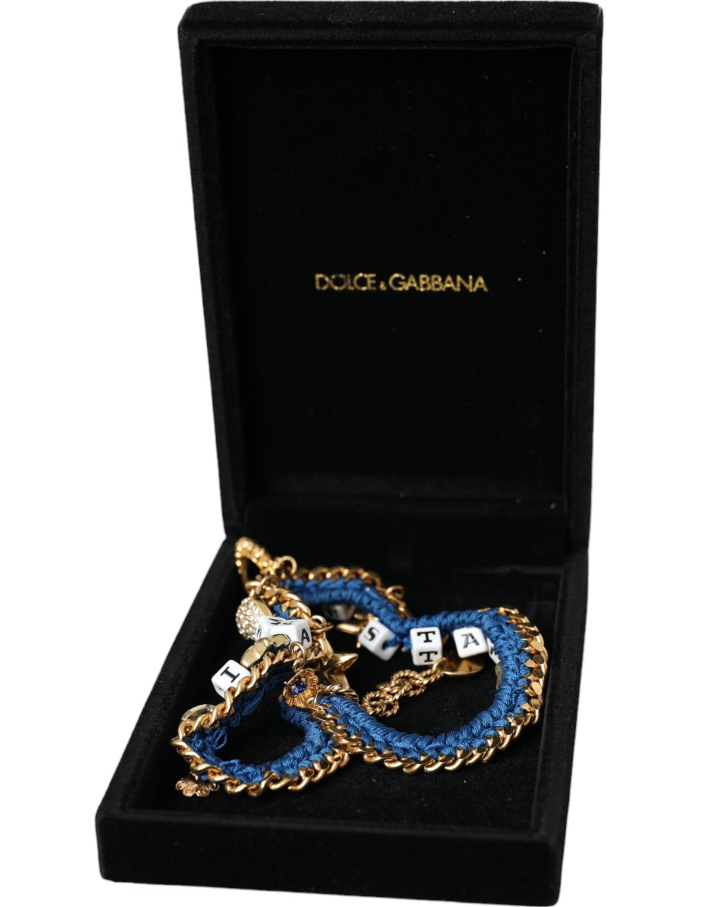 Золотий латунний ланцюжок Dolce &amp; Gabbana, я браслет із зіркою