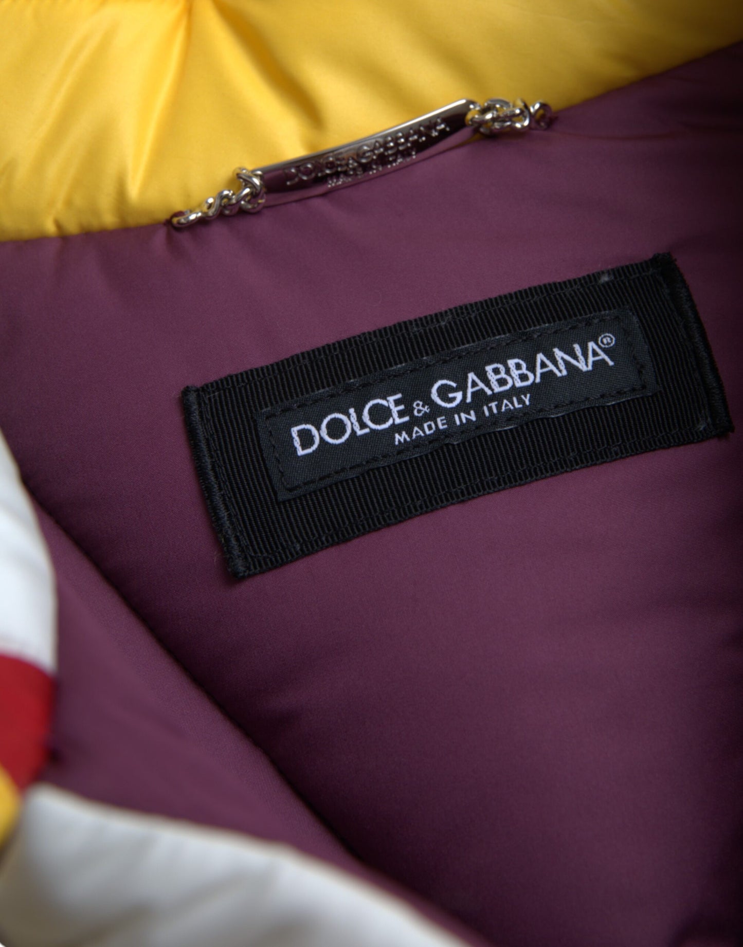 Чоловіча куртка-пуховик Dolce &amp; Gabbana Multicolor