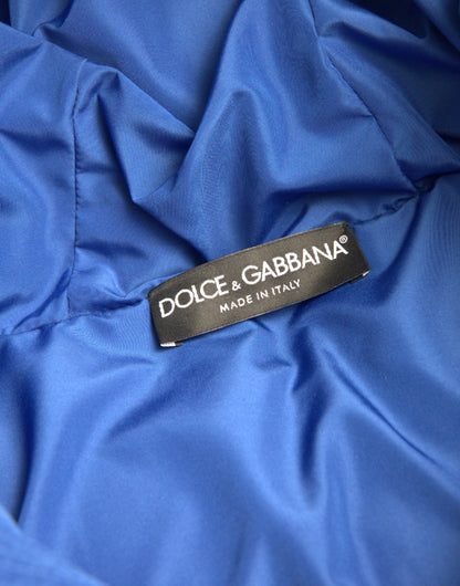 Багатобарвна куртка-пуховик Dolce &amp; Gabbana з капюшоном і метеликом