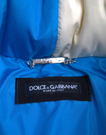 Куртка-пуховик Dolce &amp; Gabbana з різнокольоровим логотипом
