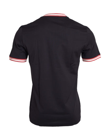 Футболка Dolce &amp; Gabbana Black Cotton 2019 Year of the Pig