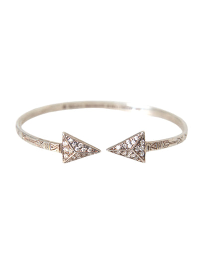 Жіночий срібний браслет Nialaya Arrow Crystal 925